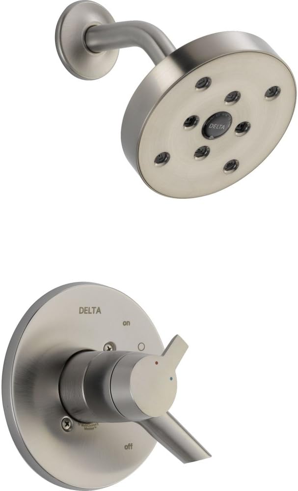 Delta Faucet T17261-SS Compel Serie 17 MultiChoice – Molde de ducha (acero inoxidable)