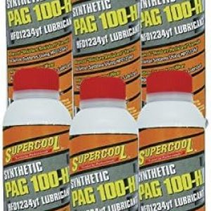 TSI Supercool 38589-6CP 100 HFO-1234yf PAG 100 Lubricante, 8 onzas, paquete de 6 TSI Supercool 38589-6CP 100 HFO-1234yf PAG 100 Lubricante, 8 onzas, paquete de 6