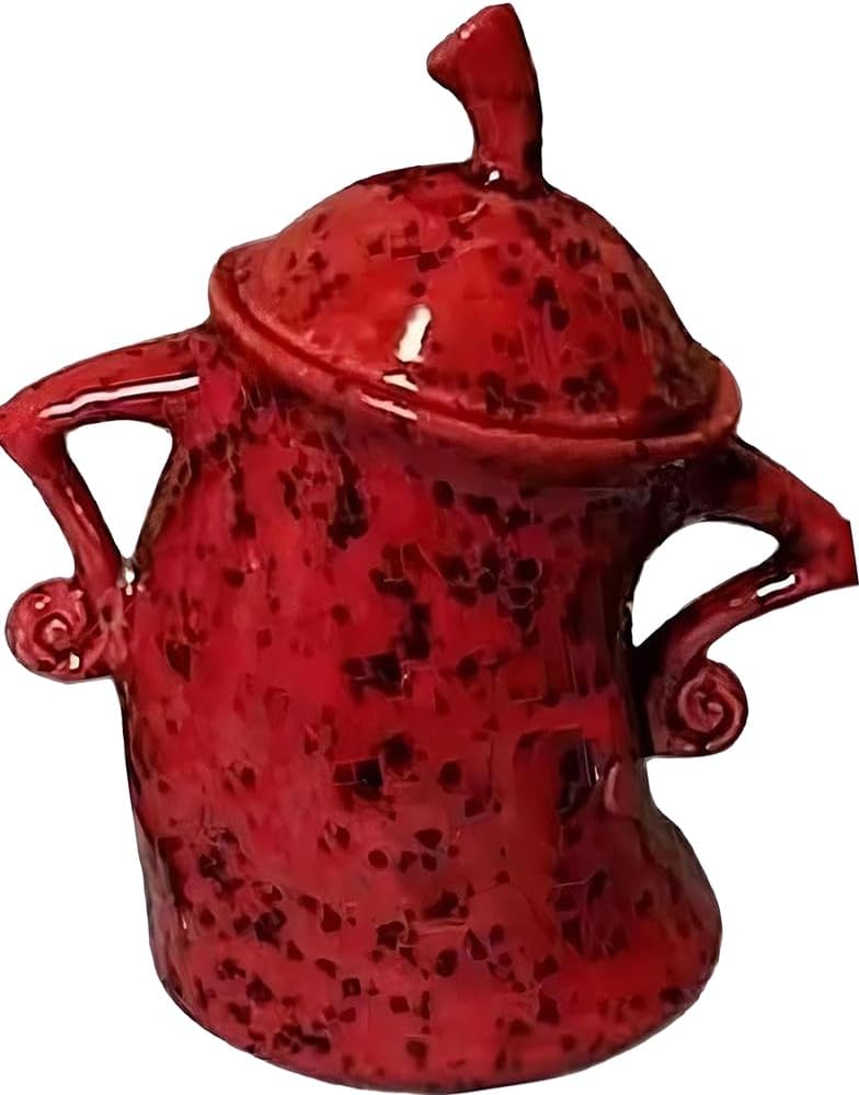 Recipiente con actitud, tarro grande de cerámica con tapa, lindo tarro creativo de almacenamiento de alimentos con hermético para café, té, azúcar y