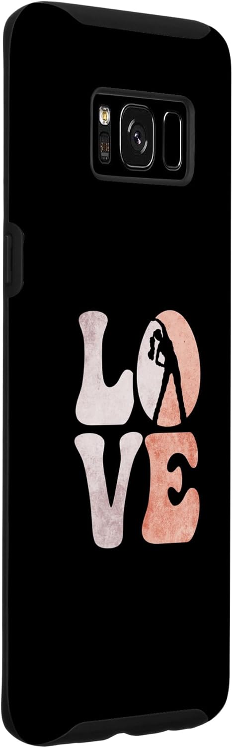 Galaxy S8 Aerobics Fitness Exercise LOVE Case