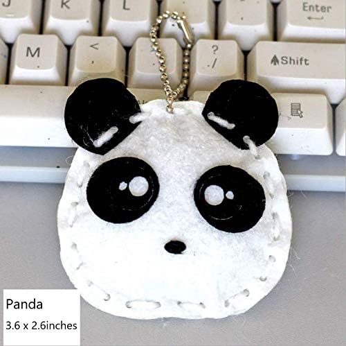 Kit de costura para niños, kit de costura para niños, aprende a coser kits de manualidades, estilo de animales encantadores rana, búho, zorro,
