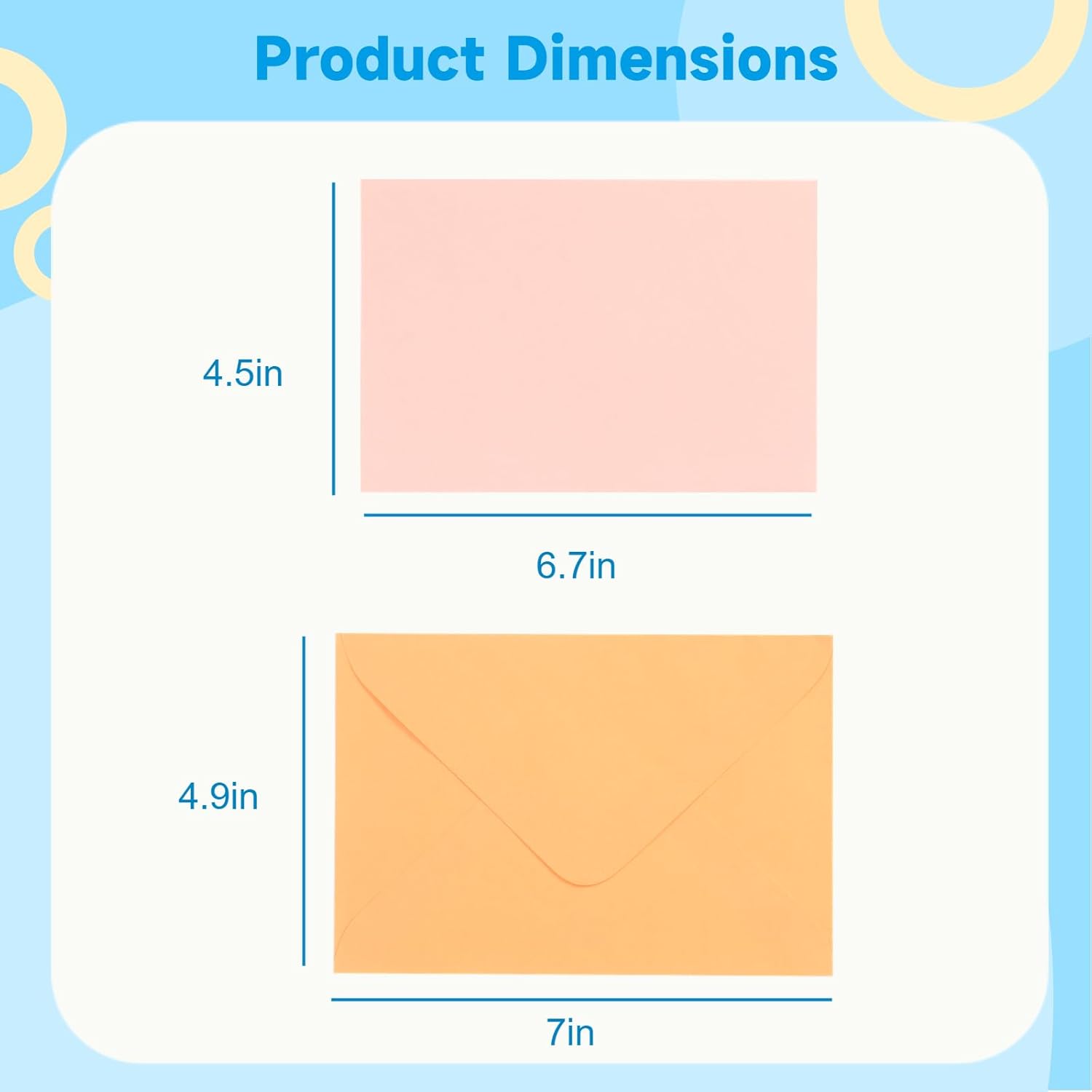 Kit de tarjetas de felicitación de papel, juego de tarjetas de felicitación caseras, kit de material para hacer tarjetas caseras, 15 tarjetas de
