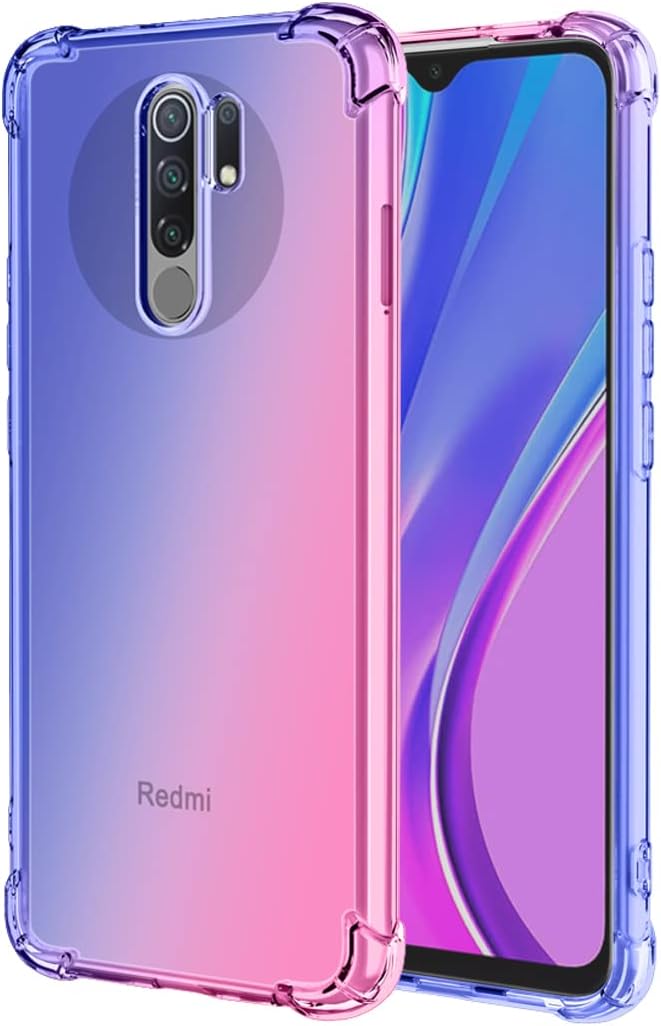 Vokuha Funda protectora para Xiaomi Redmi 9  Redmi 9 PrimePoco M2 M2004J19PI, linda funda protectora de TPU suave y flexible para Xiaomi Redmi 9