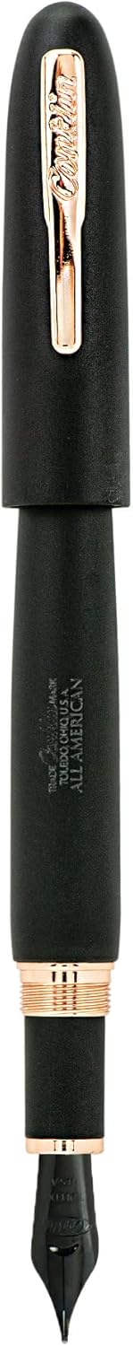 Conklin All American Black MatteRosegold Limited Edition 898 – Pluma estilográfica – B