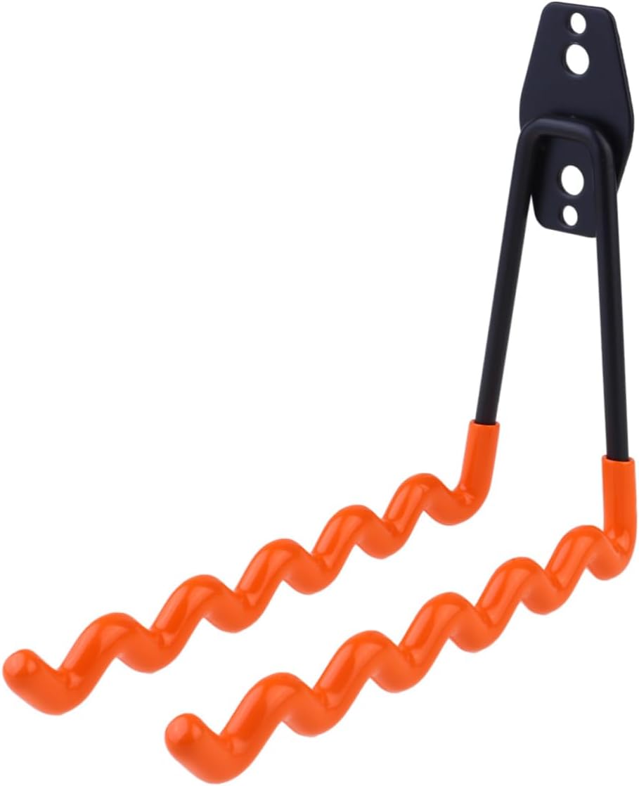 Uonlytech 3 piezas de montaje en pared Perchero de ropa Ganchos de metal Perchas de metal Perchas de montaje en pared Garaje Perchas de