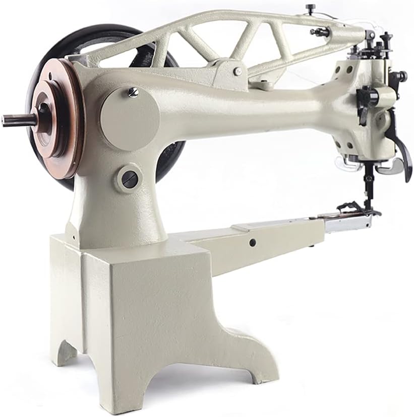 Máquina de coser para zapatos de cuero, máquina de coser manual de bricolaje, máquina de coser comercial de cuero resistente, máquina de coser de