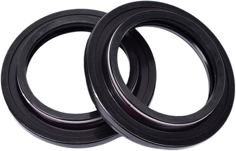 35x47x10.5 Front Fork Suspension Damper Oil Seal 35 47 Dust Cover FOR GUZZI 350 V 35 II serie 1982-92 500 V 50 MONZA 82-86 (Color  2x oil seal 2x