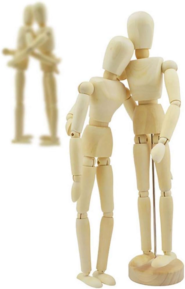 Artista Maniquí de Madera Dibujo Figura Laica Dibujo Modelo Ayuda Humana Figura Artista Dibujar Pintura Modelo Maniquí Muñeca articulada