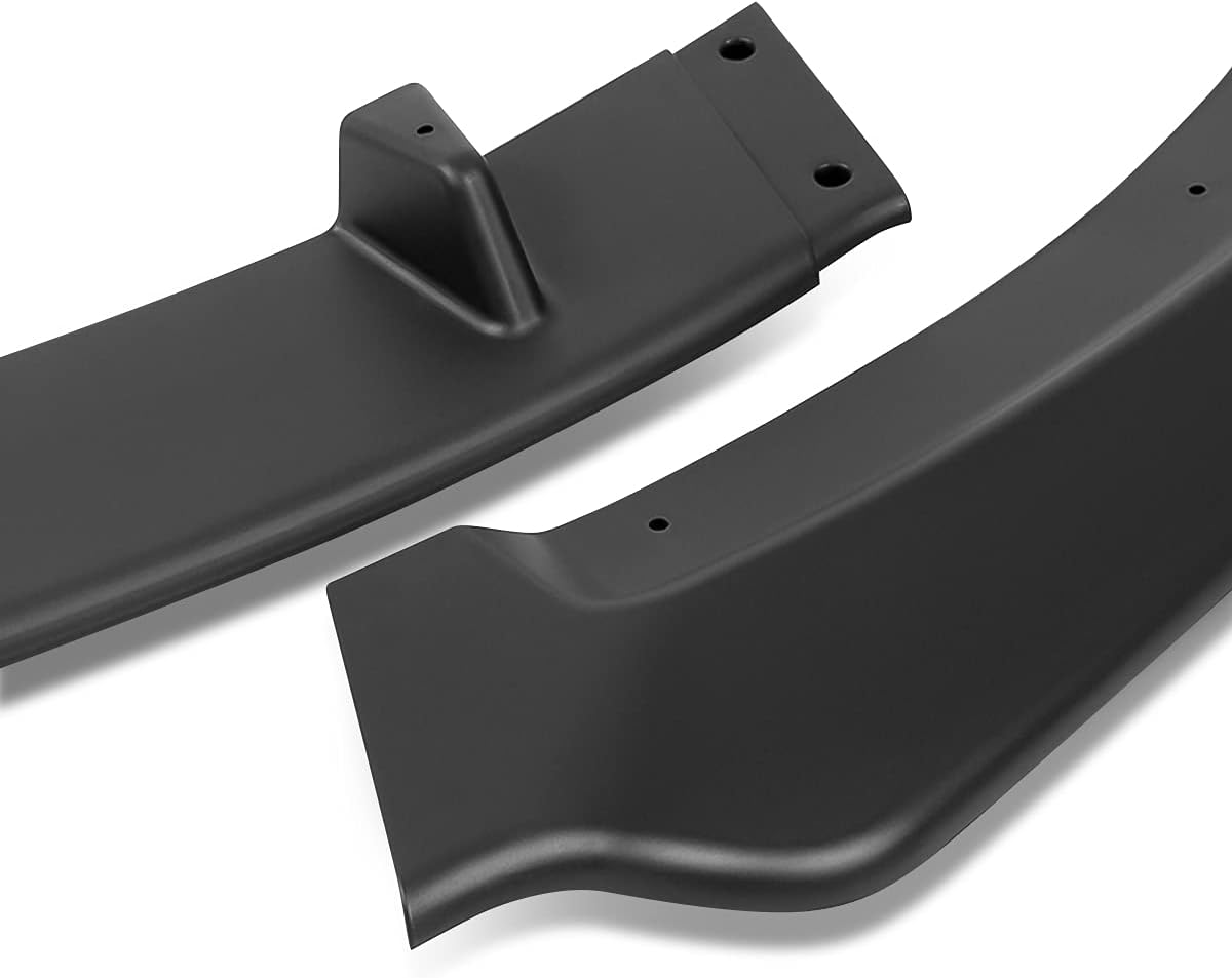 DNA MOTORING 2-PU-558 GV-Style – Borde de parachoques delantero para automóvil, compatible con MX-5 Miata 2009-2013, negro mate