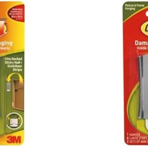 Command 17048-ES – Colgador universal para fotos, 3 pulgadas, Jumbo (paquete de 2) Command 17048-ES – Colgador universal para fotos, 3 pulgadas, Jumbo (paquete de 2)