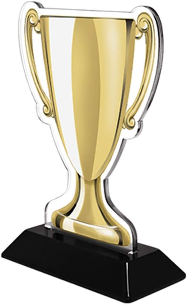 Crown Awards 7″ Pilates Gold Cup Trophies, Custom Fitness Acrylic Cup Trophy