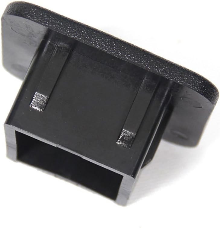 2 piezas de 2 pulgadas para enganche de remolque, tapa de tubo universal de 2 pulgadas, inserto de enchufe receptor para clase 3, 4, 5, Ford GMC,