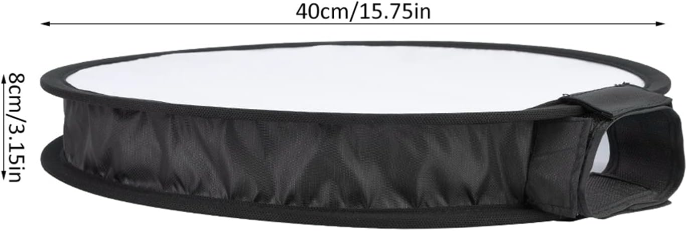 Difusor plegable portátil de Speedlite Softbox de la forma redonda de los 40CM para la luz del flash de la cámara