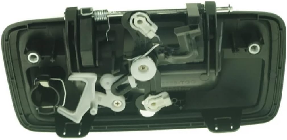 Manija para puerta trasera Chevy Silverado 1500 2016 2017 2018  Exterior  Negro texturizado  con orificio para llave  con orificio de leva  Todos