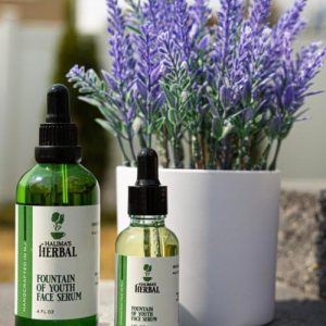 Halima’s Herbals Fuente de suero facial juvenil (4 onzas) Halima’s Herbals Fuente de suero facial juvenil (4 onzas)