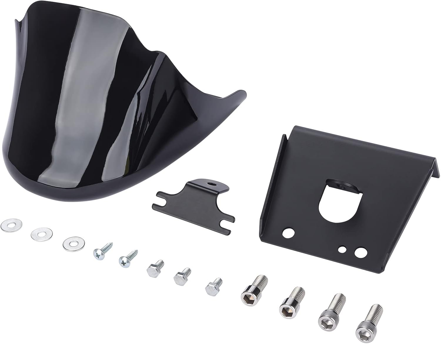 Carenado de barbilla para alerón delantero de motocicleta, soporte de cubierta de carenado para Harley Davidson Sportster 883 XL 1200 2004-2022