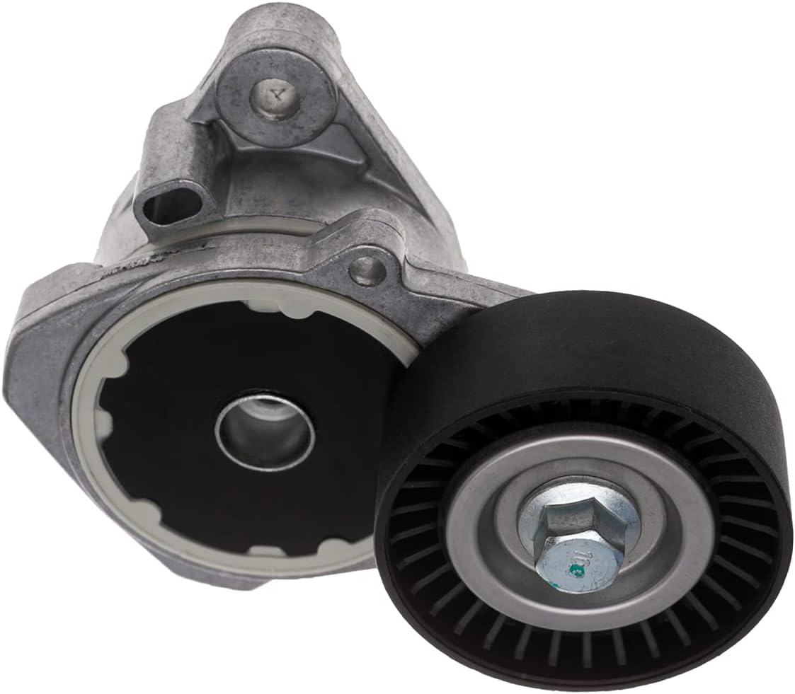 AUQDD Conjunto de tensor de correa y polea 89380 (para 4.6L 1UR-FSE Eng. 5.0L 2UR-GSE Eng.) apto para Lexus GS F 16-20, 08-11 GS460,08-14 IS F,07-17