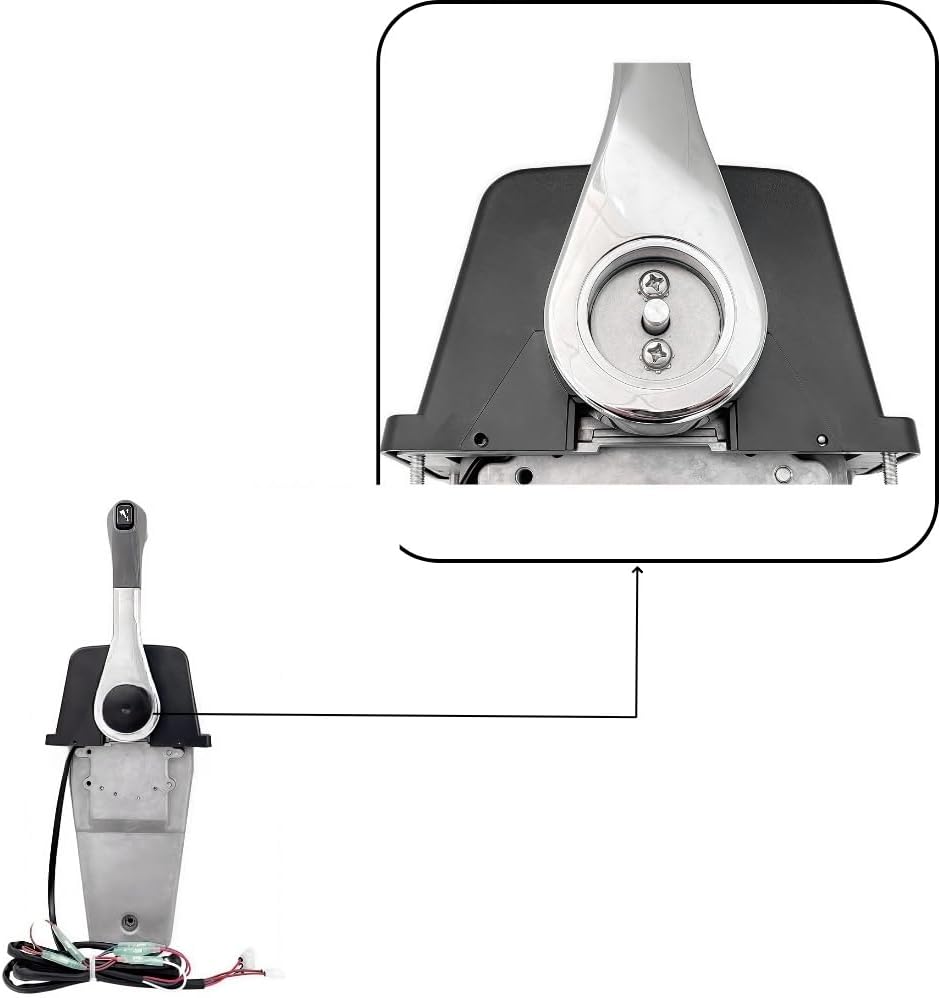Para Suzuki motor fuera de borda Montaje de control remoto 67200-93J13 Top Mount Power Trim Remolque