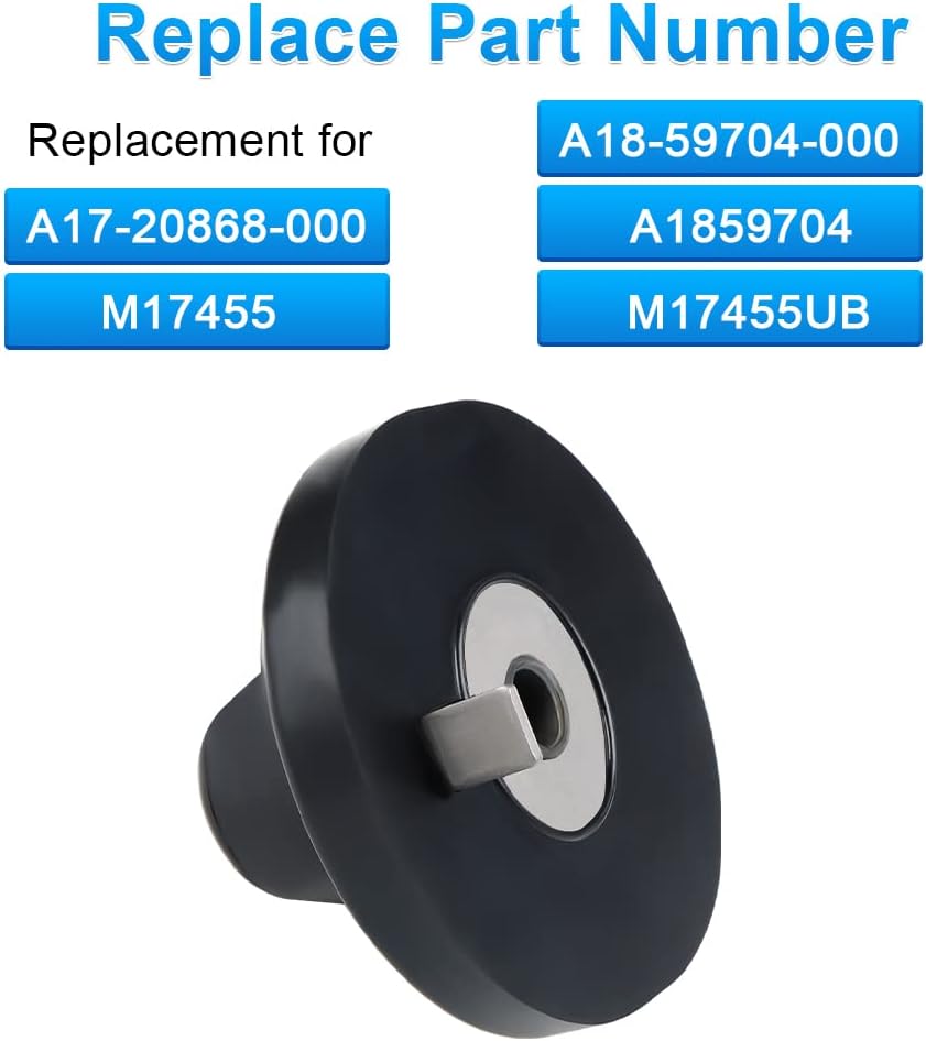 JDMON Parachoques de capó trasero compatible con Freightliner Cascadia, sustituye a A18-59704-000 A17-20868-000 (2 piezas)