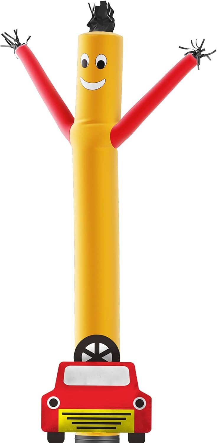 LookOurWay Air Dancers – Accesorio inflable para hombre de tubo  10 pies de alto loco agitando inflable tubo de baile para promoción de negocios