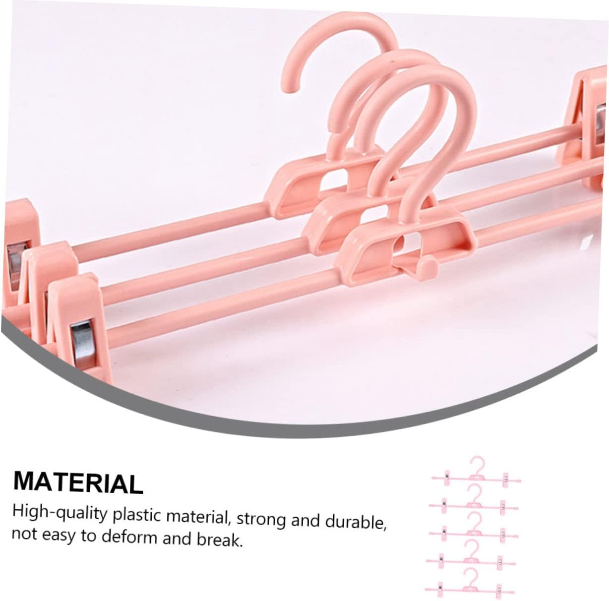 Percha telescópica para pantalones, colgador de pantalones a prueba de viento, plegable, colgador para pantalones, calcetines, colgador de metal,