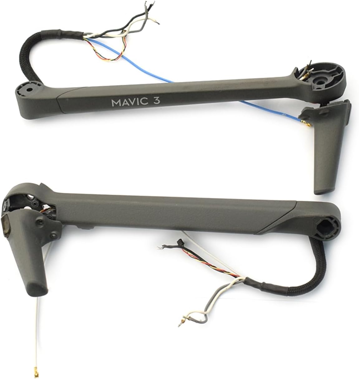 Carcasa sin motores para D-JI Mavic 3 Izquierdo Derecha Delantero Delantero Brazos Traseros Reemplazo Drone Reparación Piezas de Repuesto (Color  1