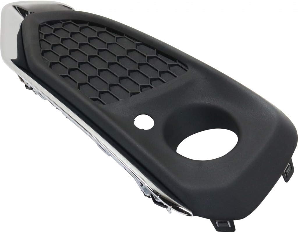 KarParts360 Para 2016 2017 2018 ACURA RDX – Bisel de luz antinieblacubierta para el lado del conductor y el pasajero, sustituye a AC1038113