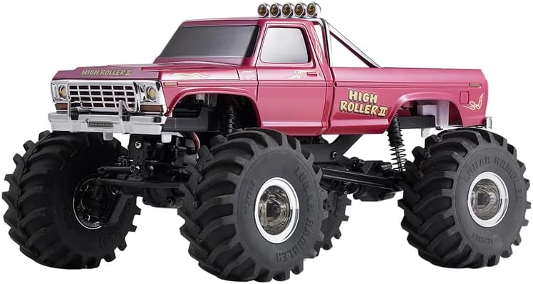 Helidirect FMS 124 FCX24 Max Smasher V2 Monster Truck RTR 4WD con transmisor RC G3 y receptor R3A – Juguete de control remoto, coches RC, rastreador