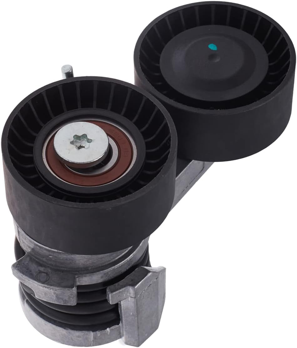 AUQDD 39114 Tensor de correa y conjunto de polea (para Turbo de 3.0 L con N54B30A Eng.) Compatible con BMW 135i 535i 08-10, 335i 335xi, 11-13 335is,