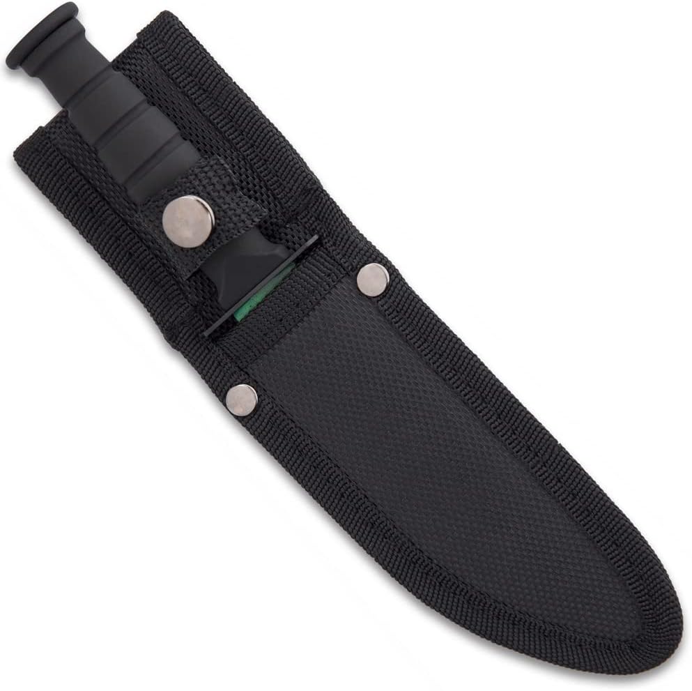 BLACK LEGION Poison Cloud – Juego de cuchillos triples, incluye cuchillos Karambit, Survival y Sawback, cuchillas de acero inoxidable, asas de TPU,
