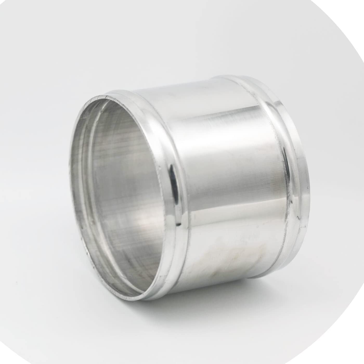 Manguera de aleación de aluminio 6061 de 5.000 in (5 pulgadas) de diámetro exterior, longitud 3 pulgadas (2.992 in), recto de 5 pulgadas 6061 de
