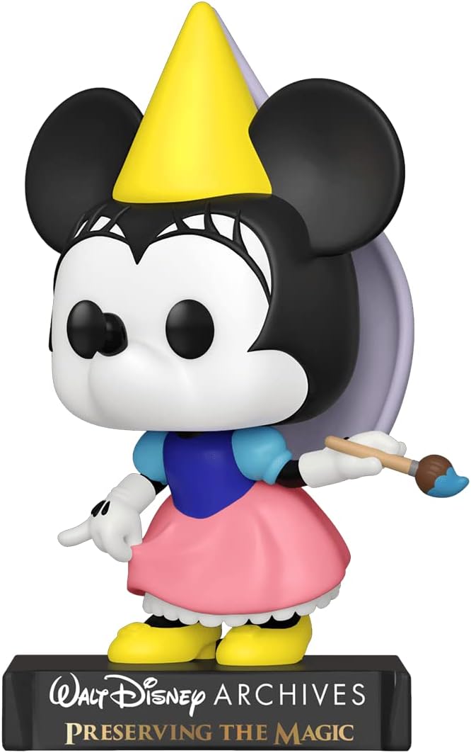 Funko Pop! Minnie Disney Archives Set de 5 – Princesa Minnie (1938), Minnie (2013), On Ice (1935), Plane Crazy (1928) y Totally Minnie (1988)
