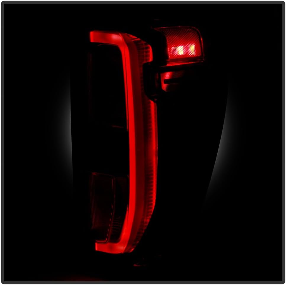 KEEKPO – Para tipo incandescente de fábrica 2019 2020 2021 GMC Sierra 1500 luz trasera reemplazo de la lámpara de freno lado del pasajero