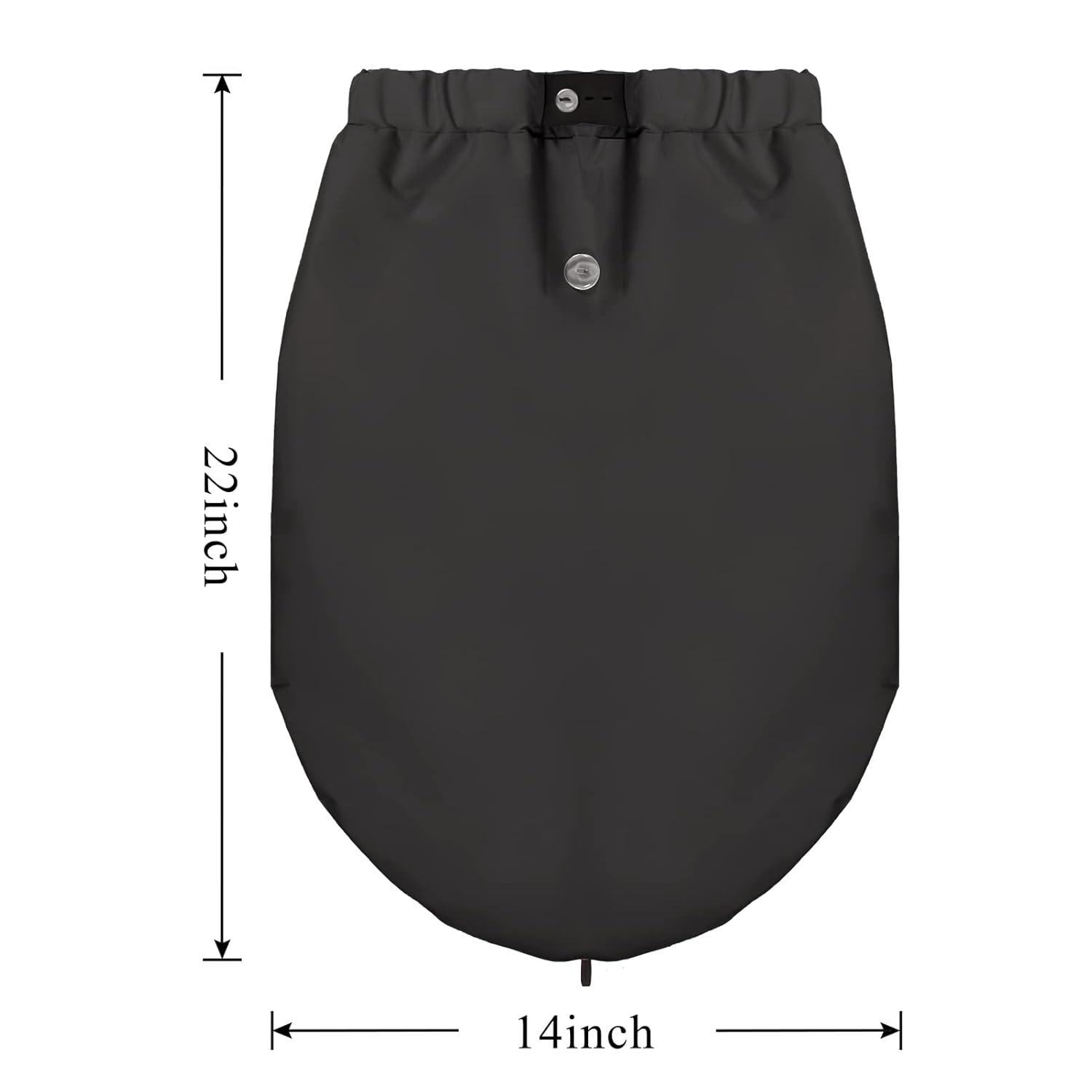 Gorro de ducha grande para mujer, gorro de ducha ajustable, gorro de ducha negro, gorro de ducha impermeable para mujeres de cabello largo (grande,