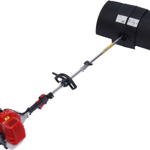 Barredora de mano a gas, 52 CC de 2 tiempos con cepillo de limpieza de escoba de nieve, herramientas de limpieza de barrido de potencia de motor de Barredora de mano a gas, 52 CC de 2 tiempos con cepillo de limpieza de escoba de nieve, herramientas de limpieza de barrido de potencia de motor de