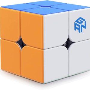 GAN 251 V2 2 x 2 cubo de velocidad mini cubo rompecabezas de 2 x 2 x 2 cubo mágico de 2008in juguete para principiantes sin plumas GAN 251 V2 2 x 2 cubo de velocidad mini cubo rompecabezas de 2 x 2 x 2 cubo mágico de 2008in juguete para principiantes sin plumas