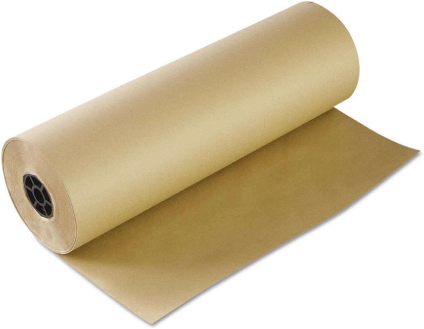 Rollo de papel de carnicero de 18 pulgadas x 164 pies, papel de regalo de estraza marrón de 80 GMS para barbacoa, ahumador, congelación, carne a la