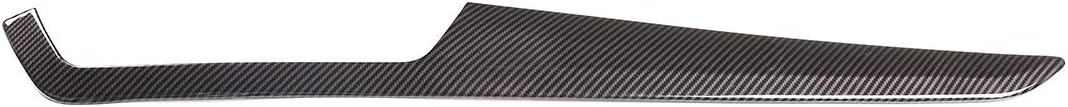 YIWANG Cubierta de panel de protección de consola central de automóvil de fibra de carbono ABS para Mercedes Benz Clase C W204 2010-2013 accesorio