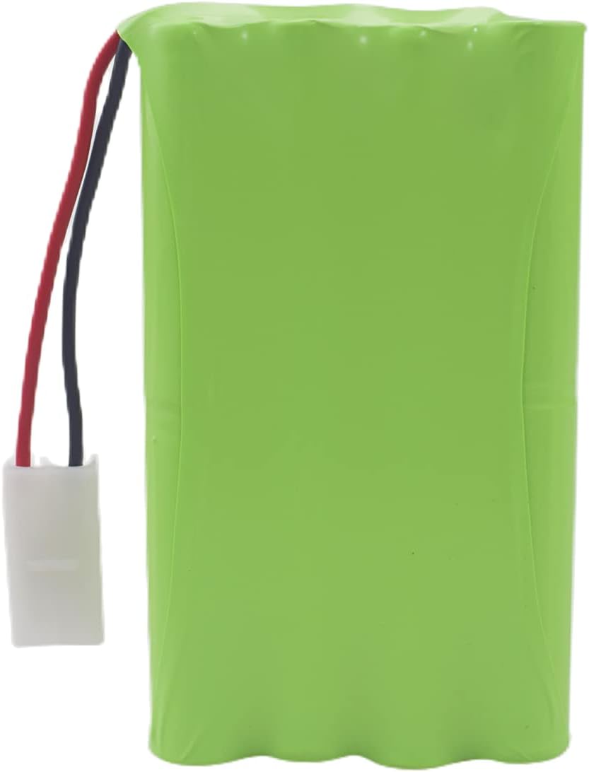 2 baterías recargables AA de 9.6 V 2800 mAh con enchufe Tamiya y cable de carga USB para vehículos de control remoto, camiones, tanques, vehículos