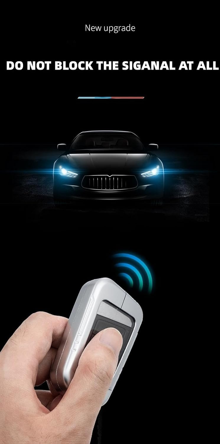 Funda para llavero de fibra de carbono real, aleación de zinc, llavero, funda para llavero compatible con Volkswagen VW Jetta Golf Polo Passat MK8