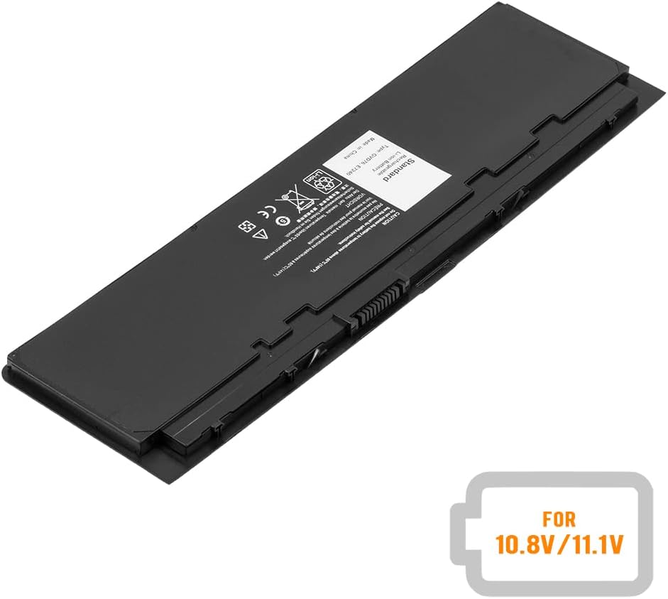 DR. BATTERY GVD76 WD52H – Batería para portátil compatible con Dell Latitude E7240 E7250 Series 0KWFFN 451-BBFW 451-BBFX FW2NM HJ8KP J31N7 KWFFN