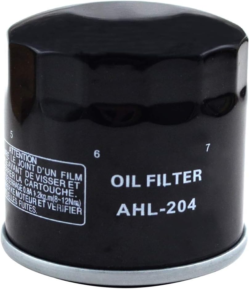 AHL 204 Filtro de aceite para Honda VT750C SHADOW 750 2008 2011  VT750 C VT750C SHADOW AERO 745 2004-2009 2012-2016 (1 unidad)