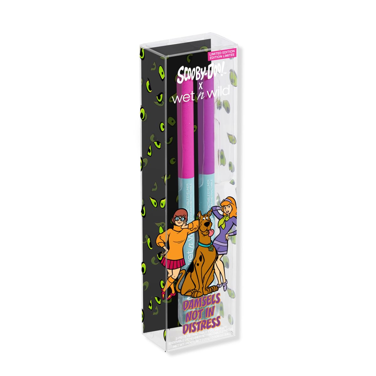 wet n wild Scooby Doo Collection Damsels Not In Distress – Juego de delineador retráctil de 2 piezas