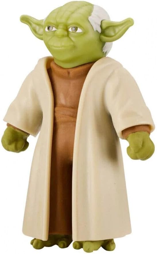 STAR WARS Yoda – Figura de acción estirable  Yoda estira, tira y tuerce  Coleccionable, elástica y divertida