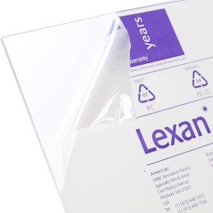Sibe-R-Plastics Supply – Hoja de policarbonato Lexan transparente de 0.020 pulgadas de grosor elige tu tamaño (18 x 48 pulgadas) Sibe-R-Plastics Supply – Hoja de policarbonato Lexan transparente de 0.020 pulgadas de grosor elige tu tamaño (18 x 48 pulgadas)