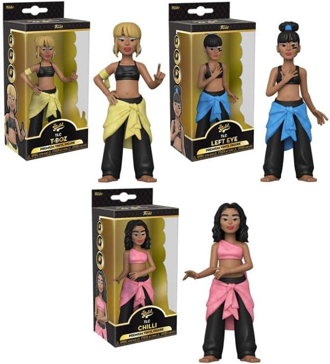 TLC 5″ Funko Vinyl Gold Juego completo (3)