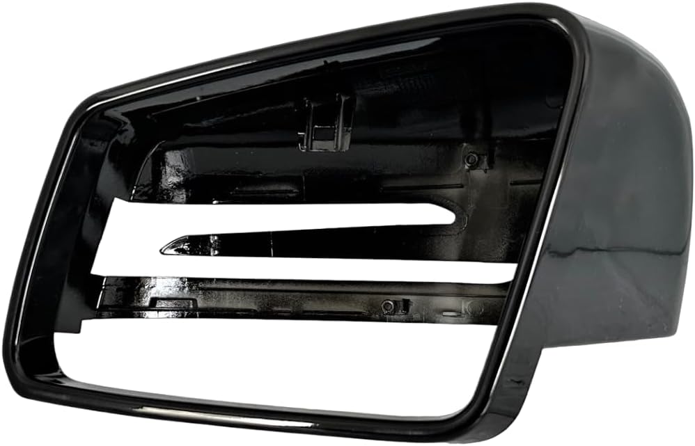 #20 8th Gear – Cubierta negra para espejo lateral izquierdo del conductor compatible con Mercedes GLA200 GLA250 GLA45 AMG 2013 2014 2015 GLA 200 GLA