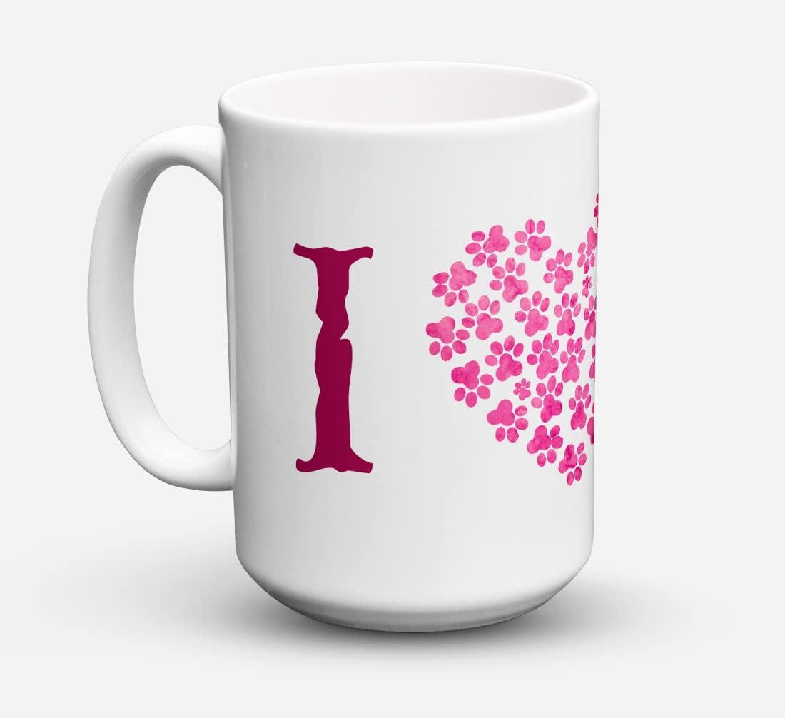 Caroline Treasures Cocker Spaniel Taza de café de cerámica, apta para lavavajillas, apta para microondas, 15 onzas SS4798, Casual, Multicolor