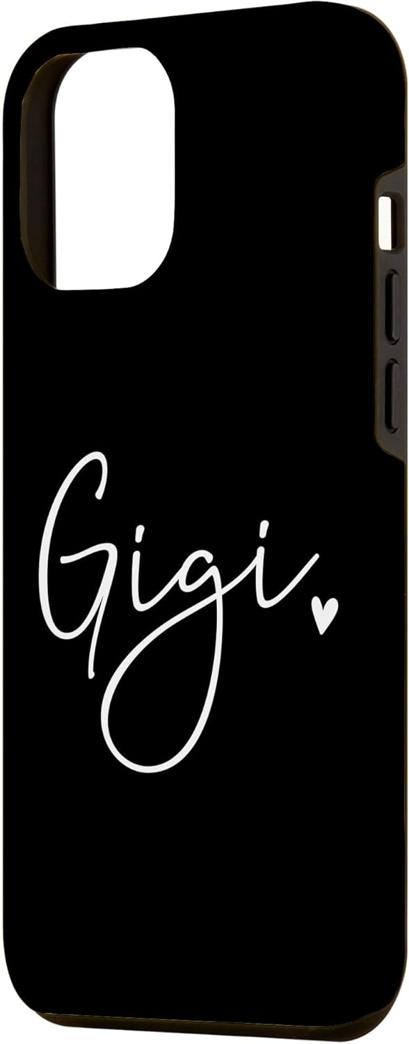 Funda para iPhone 13 Pro Max Gigi Heart Graphic Grandma