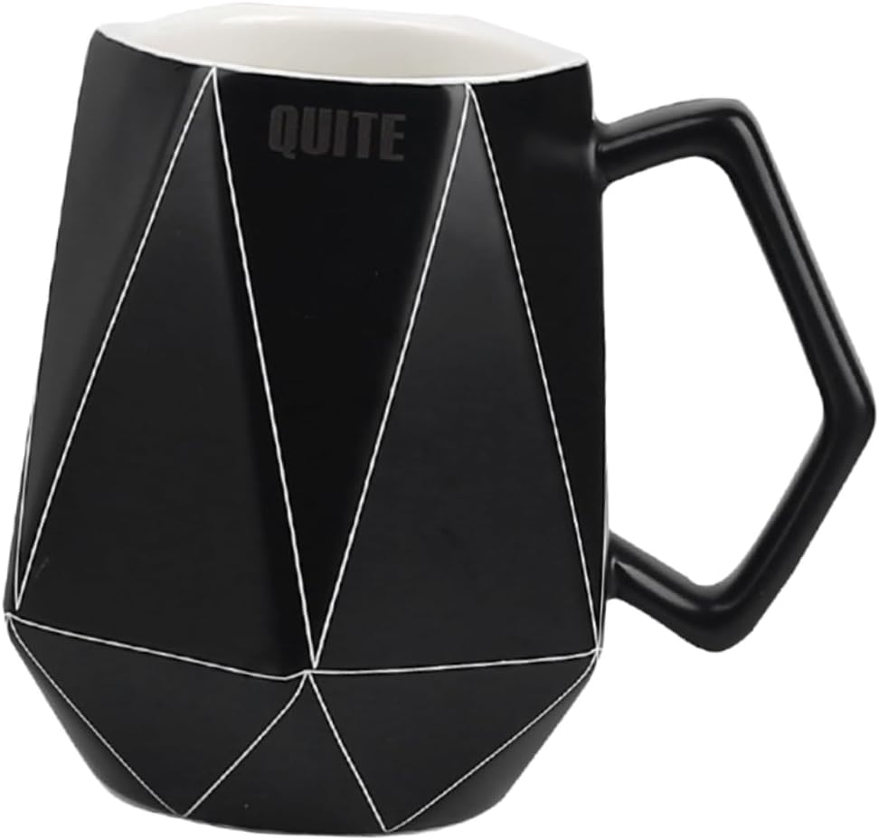 Porcelain cup coffee cup coffee porcelain teacup Geometric Ceramic Cup ceramics vintage coffee mugs travel coffee cups mug enamel afternoon tea